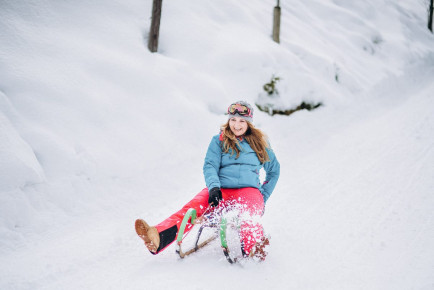 Rodeln in Altenmarkt-Zauchensee - Grassbichlhof Appartements